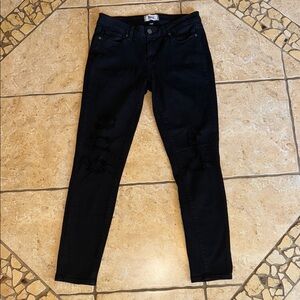 PAIGE Black Skinny Jeans Modern Fit